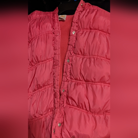 Gymboree Kids Pink Puffer Jacket- 10-12 - Picture 2 of 4